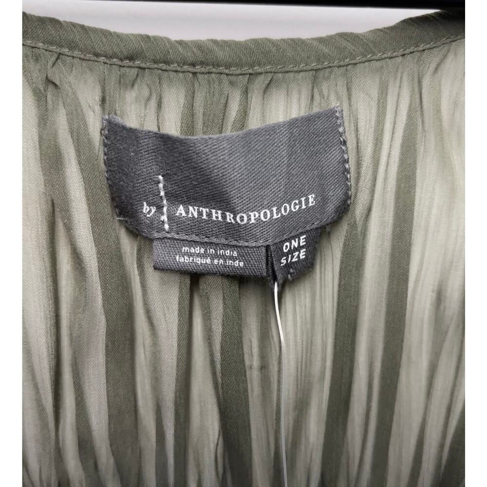 Anthropologie Sheer Pleated Cover-Up - Picture 3 of 5